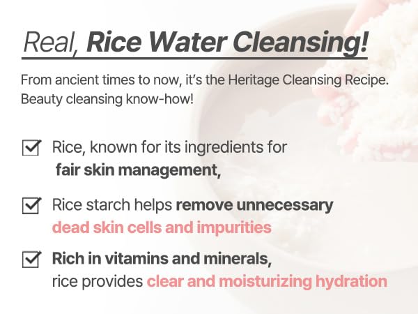 S. Nature AQUA RICE FOAM CLEANSER