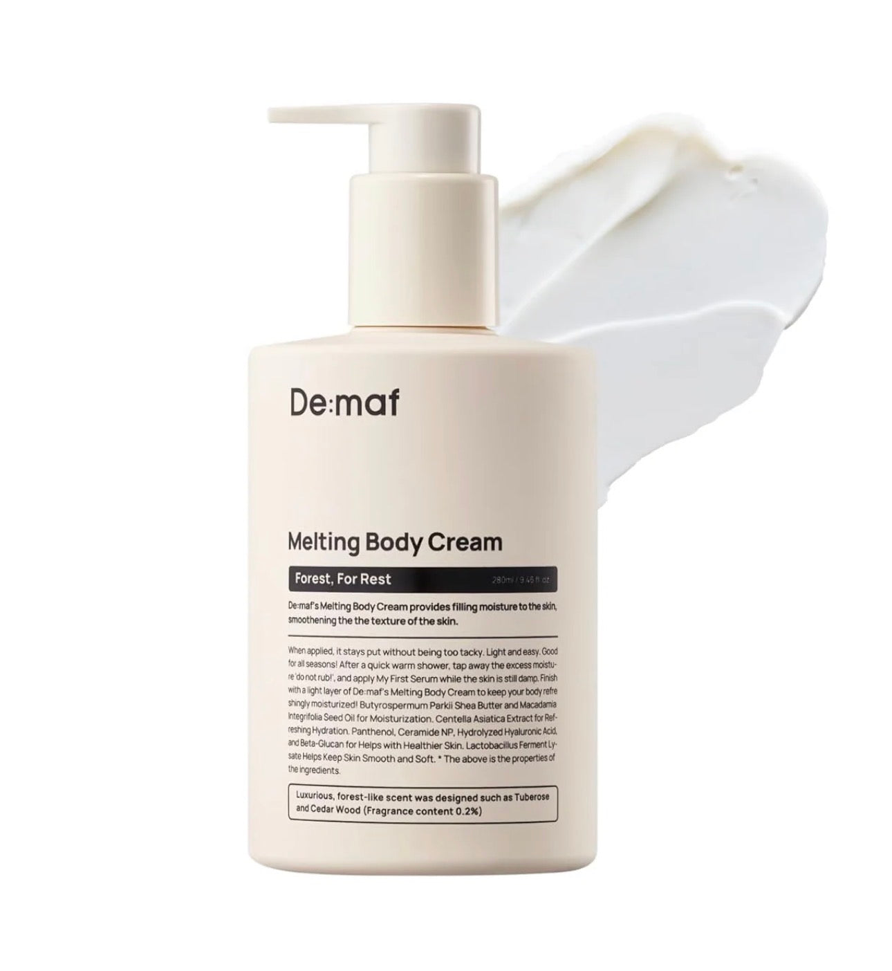 De:maf Forest For Rest Melting Body Cream