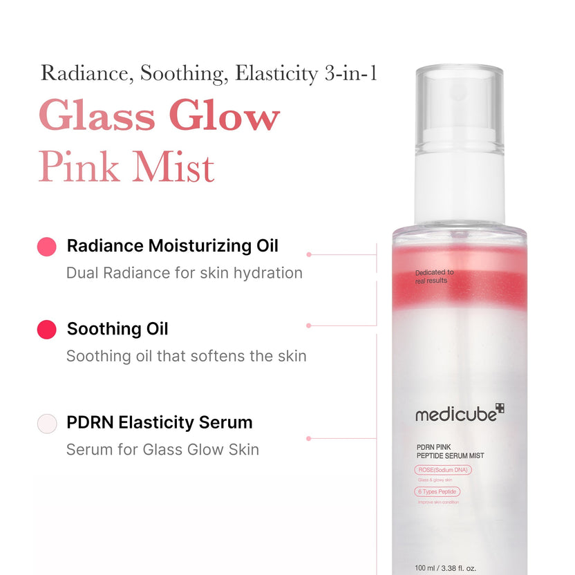 Medicube PDRN Pink Glutathione Serum Mist