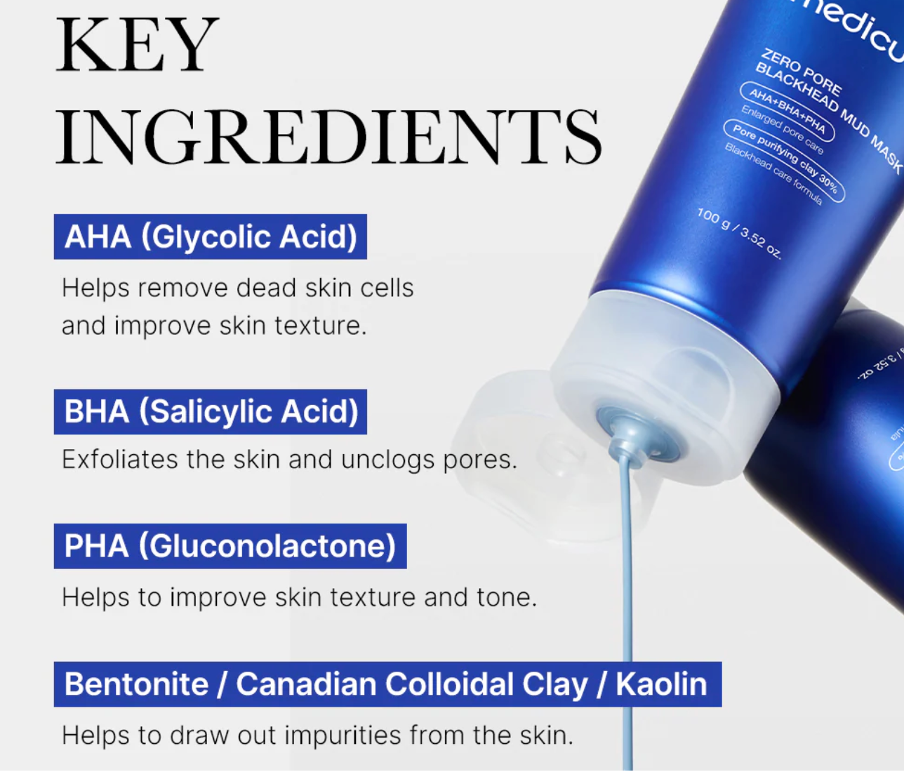 Medicube Zero Pore Blackhead Mud Mask