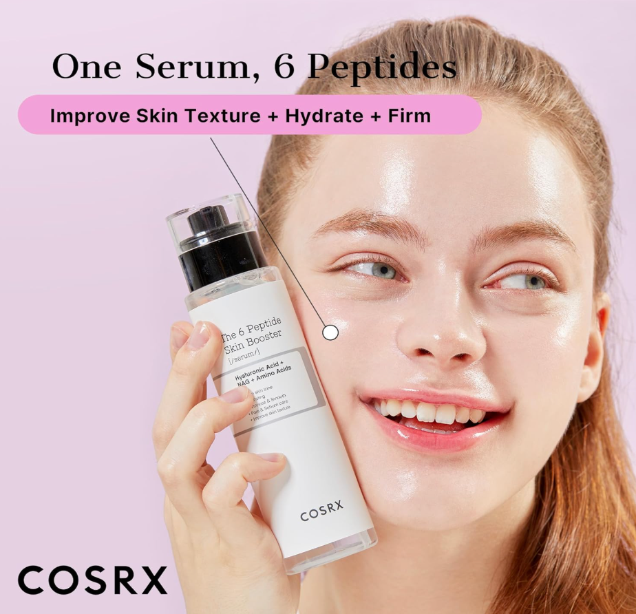 COSRX 6X Peptide Collagen Booster Toner Serum