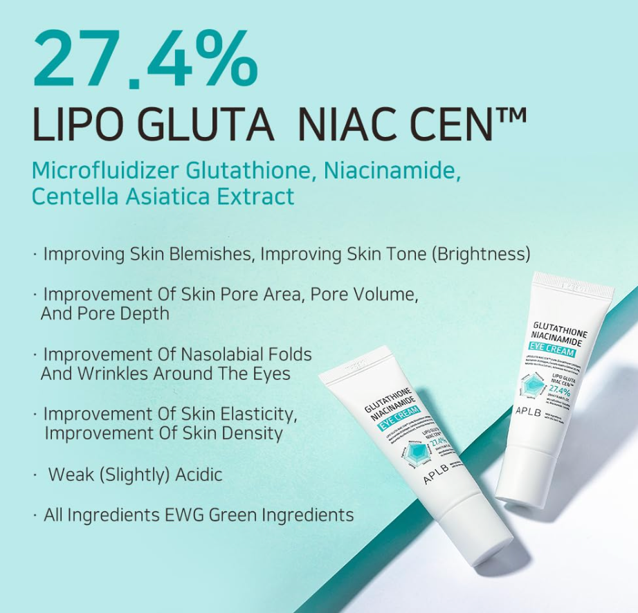 APLB Glutathione Niacinamide Eye Cream