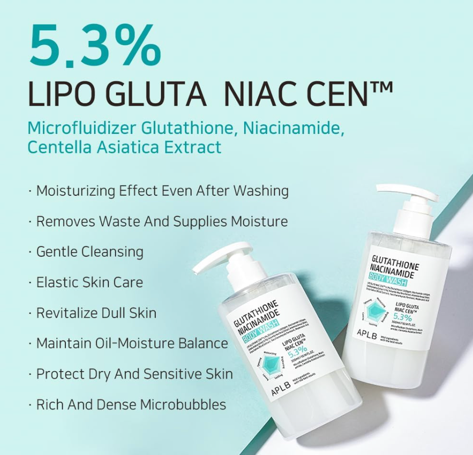APLB Glutathione Niacinamide Body Wash