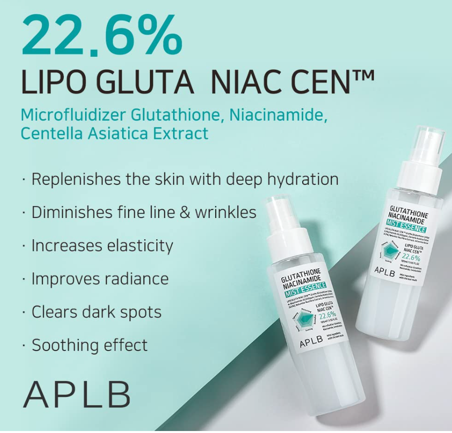 APLB Glutathione Niacinamide Mist Essence