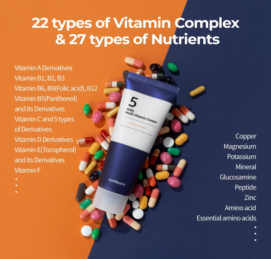 numbuzin No.5 Daily Multi-Vitamin Cream