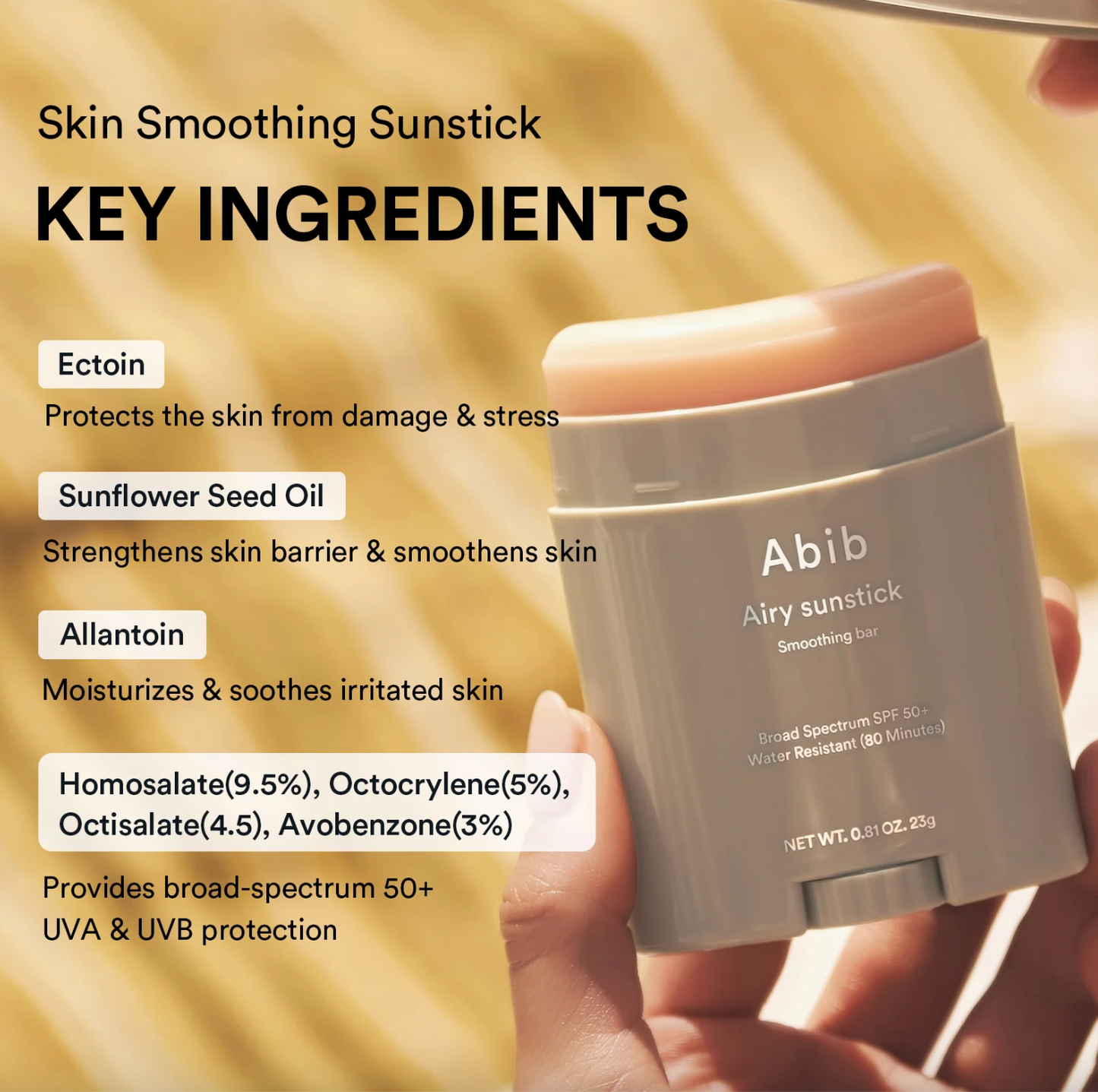 Abib Airy Sunstick Smoothing Bar
