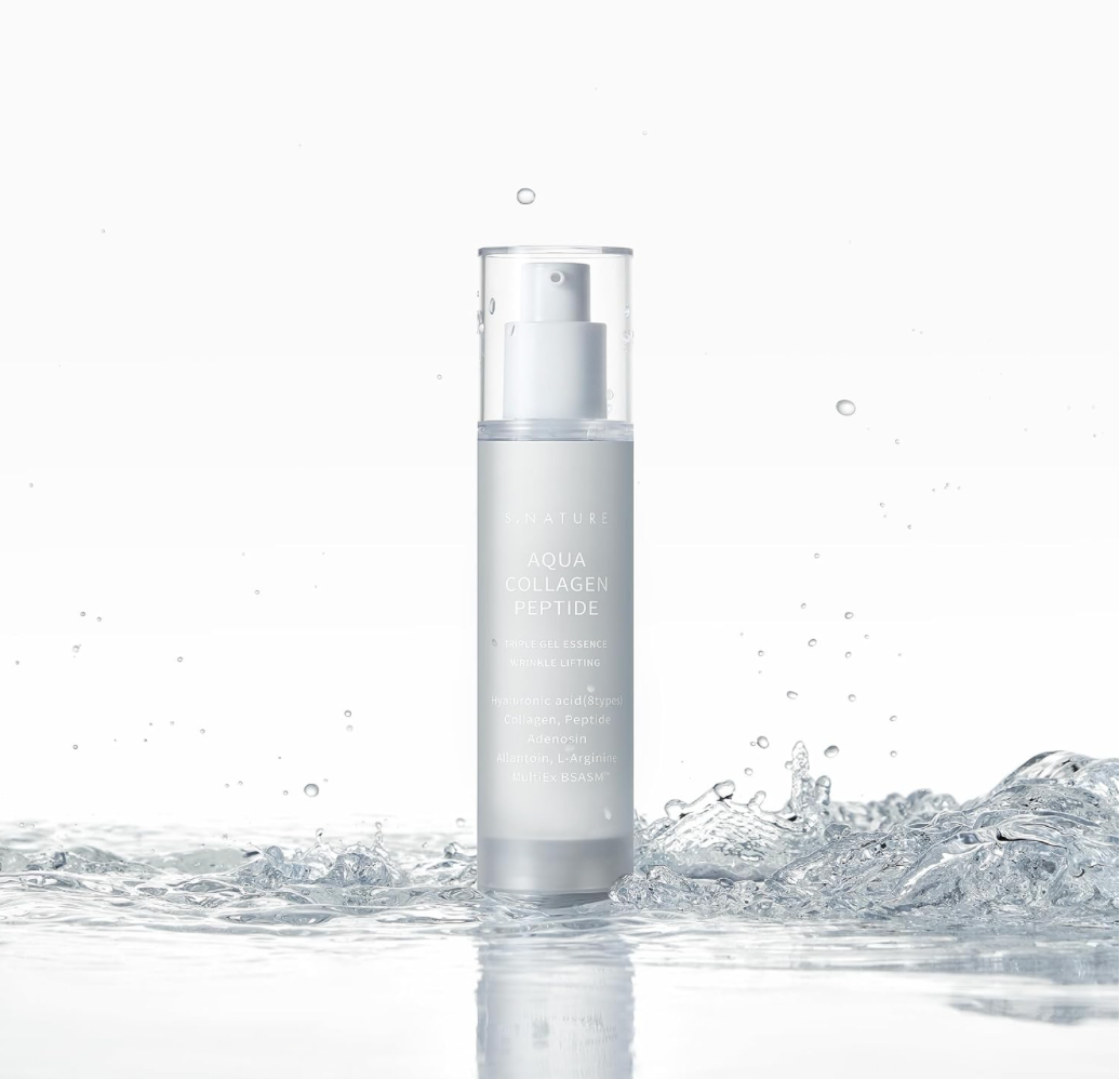 S Nature Aqua Collagen Peptide Triple Gel Essence Serum