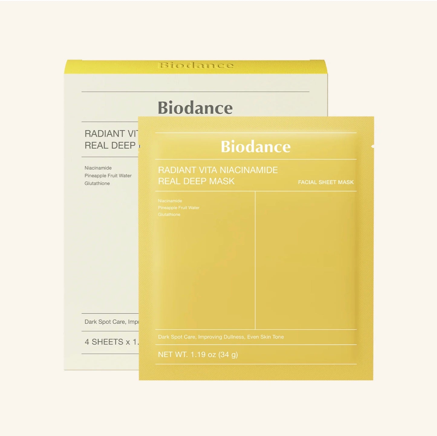 Biodance Radiant Vita Niacinamide Real Deep Mask