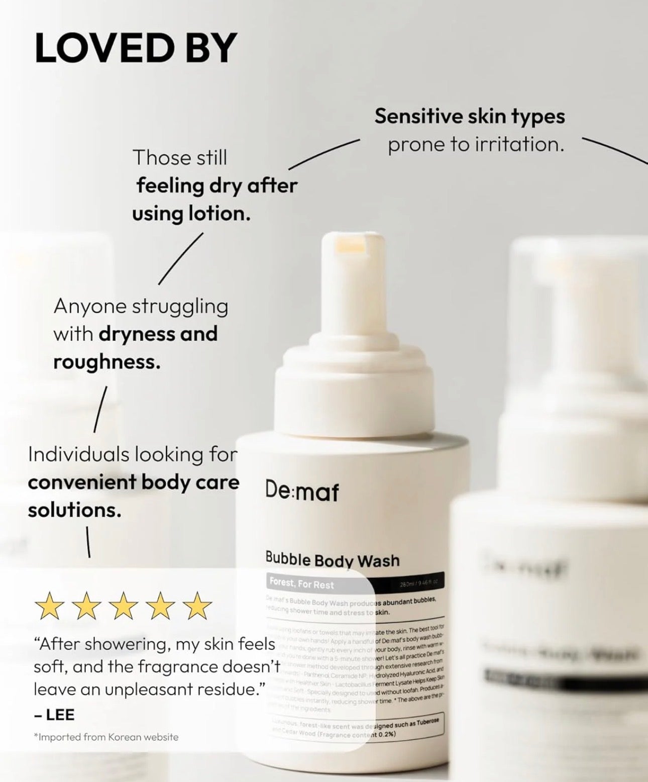 De:maf Bubble Body Wash