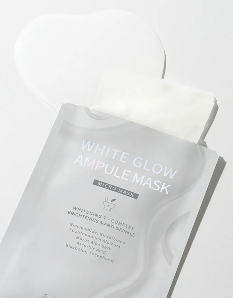 S. Nature White Glow Ampoule Mask