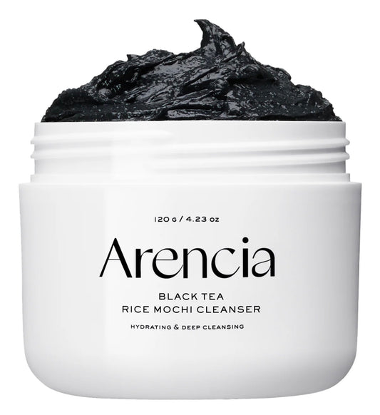 Arencia Black Tea Rice Mochi Cleanser