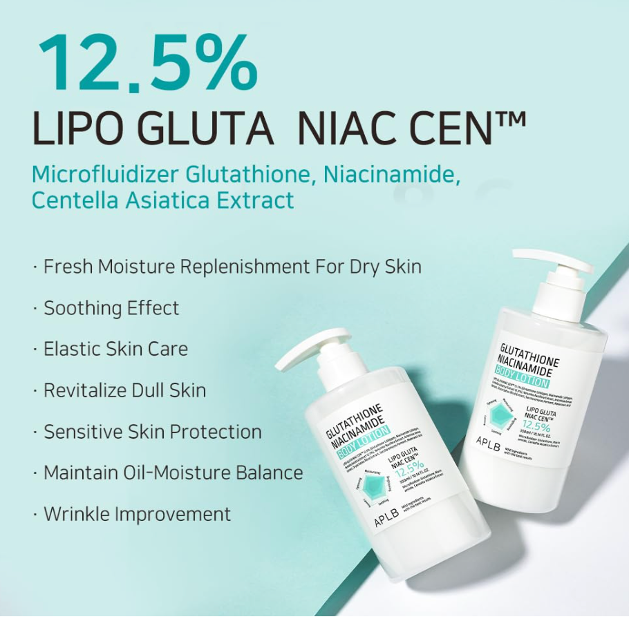 APLB Glutathione Niacinamide Body Lotion