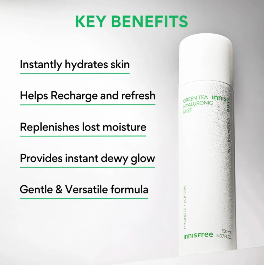 Innisfree Green Tea Hyaluronic Mist