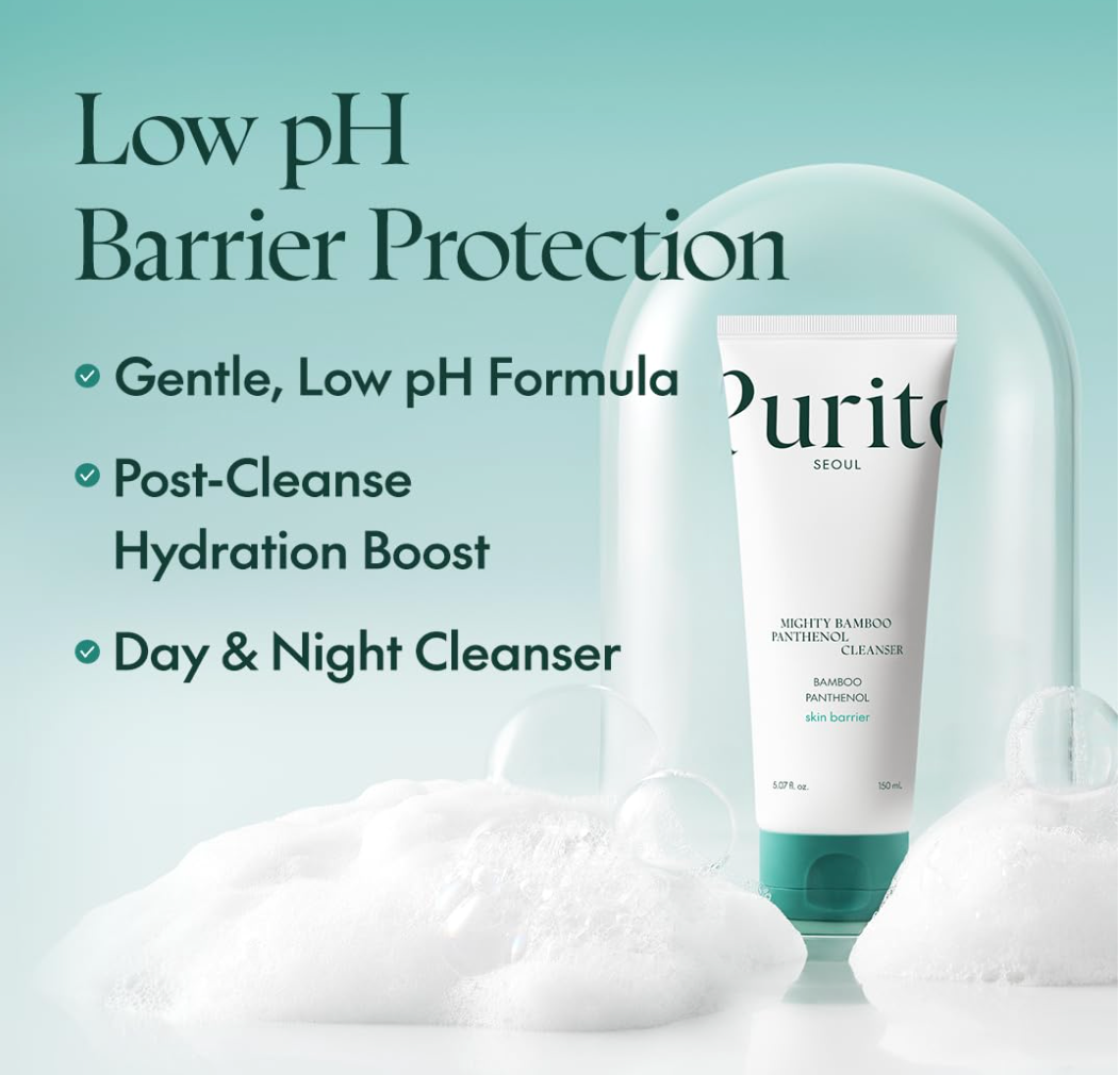 Purito SEOUL MIGHTY BAMBOO PANTHENOL CLEANSER 150ML