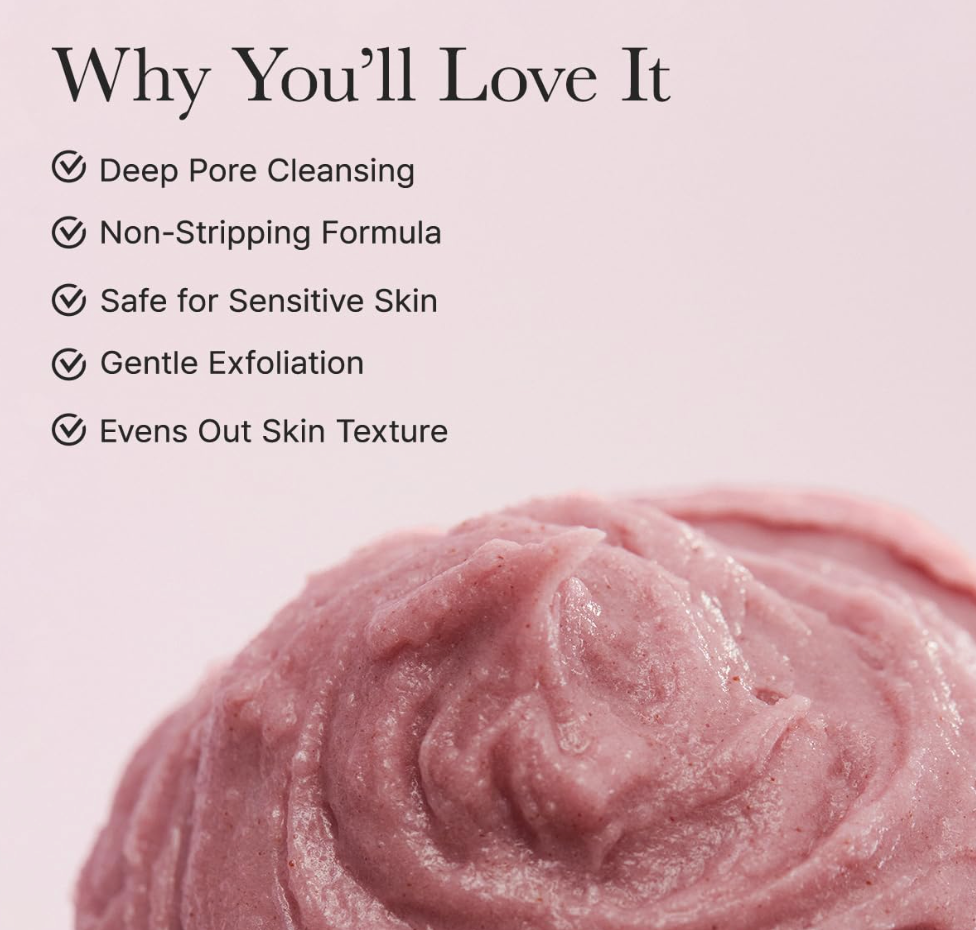 Arencia Fresh Rosehip Rice Mochi Cleanser