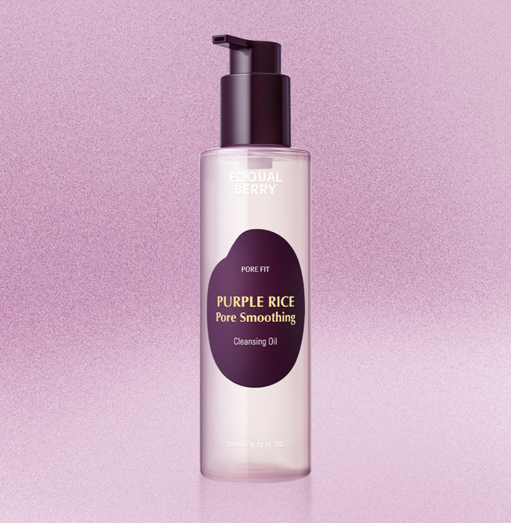 Eqqualberry Purple Rice Pore Smoothing Cleansing Oil