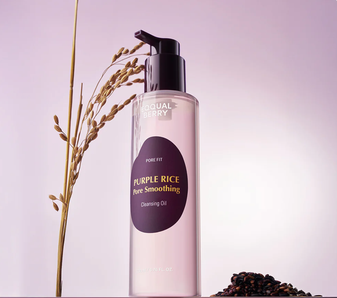Eqqualberry Purple Rice Pore Smoothing Cleansing Oil