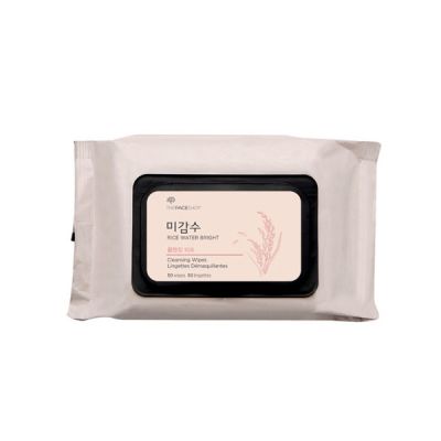 The Face Shop Rice Water Bright Cleansing Facial Wipes